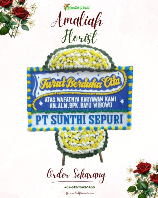 Papan Bunga Duka di Planjan